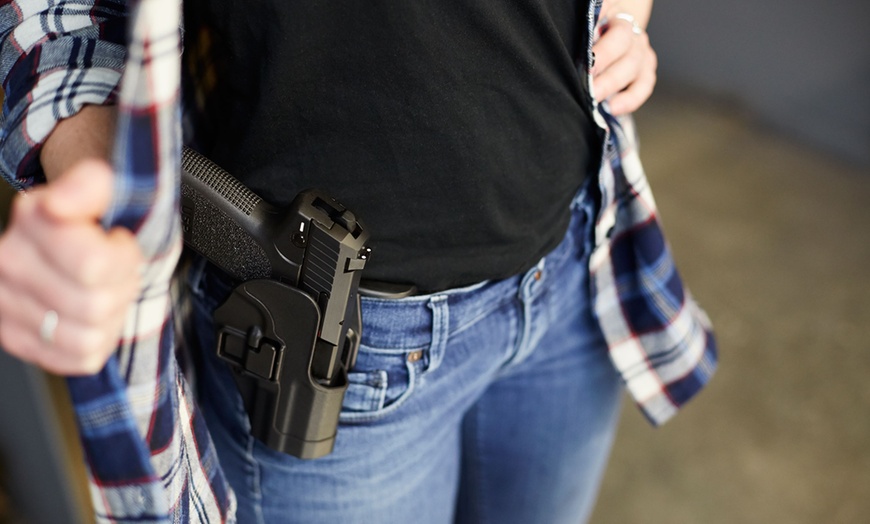 Concealed Carry gun in holster